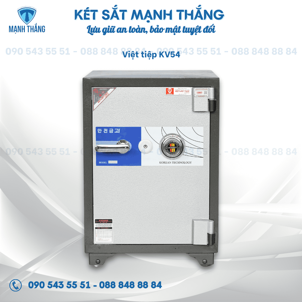 Két sắt Việt Tiệp KV54 Khóa Cơ Đổi Mã Két sắt khóa cơ Việt Tiệp KV54