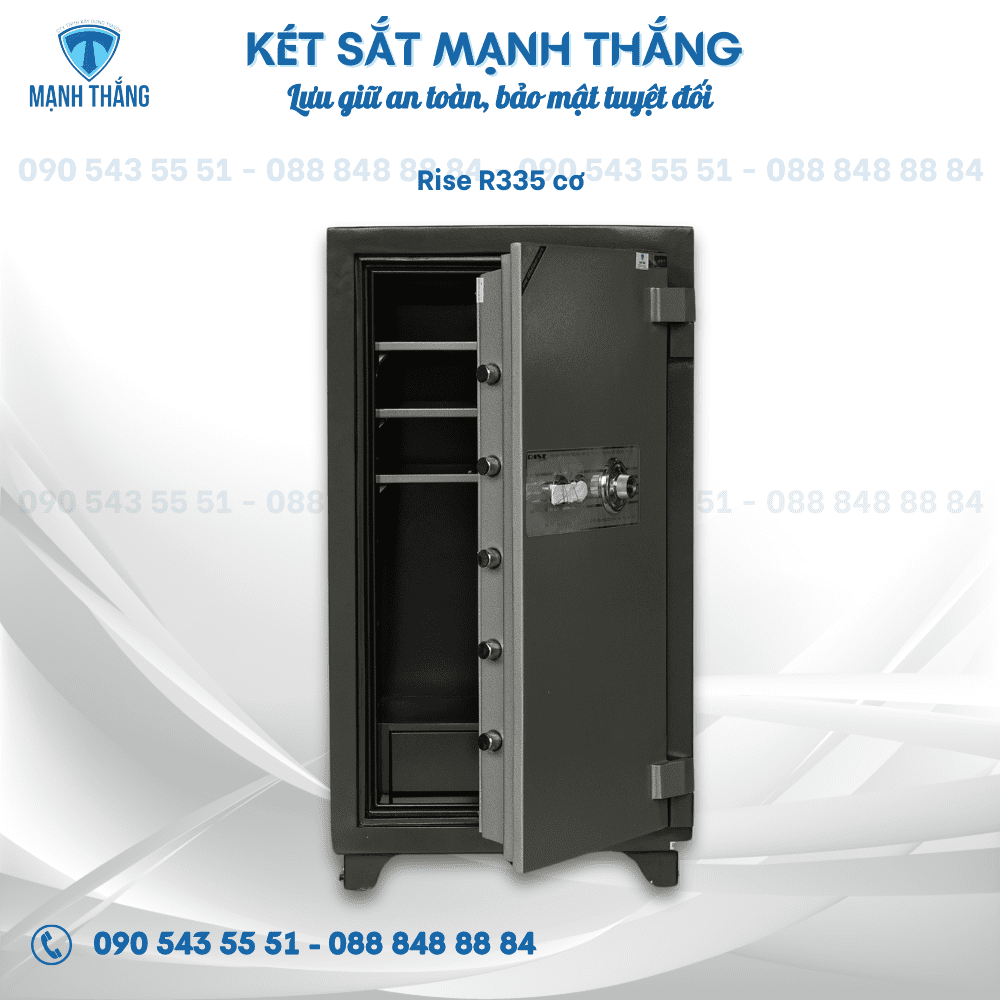 Két Sắt Rise R335 két sắt khóa cơ Rise R335