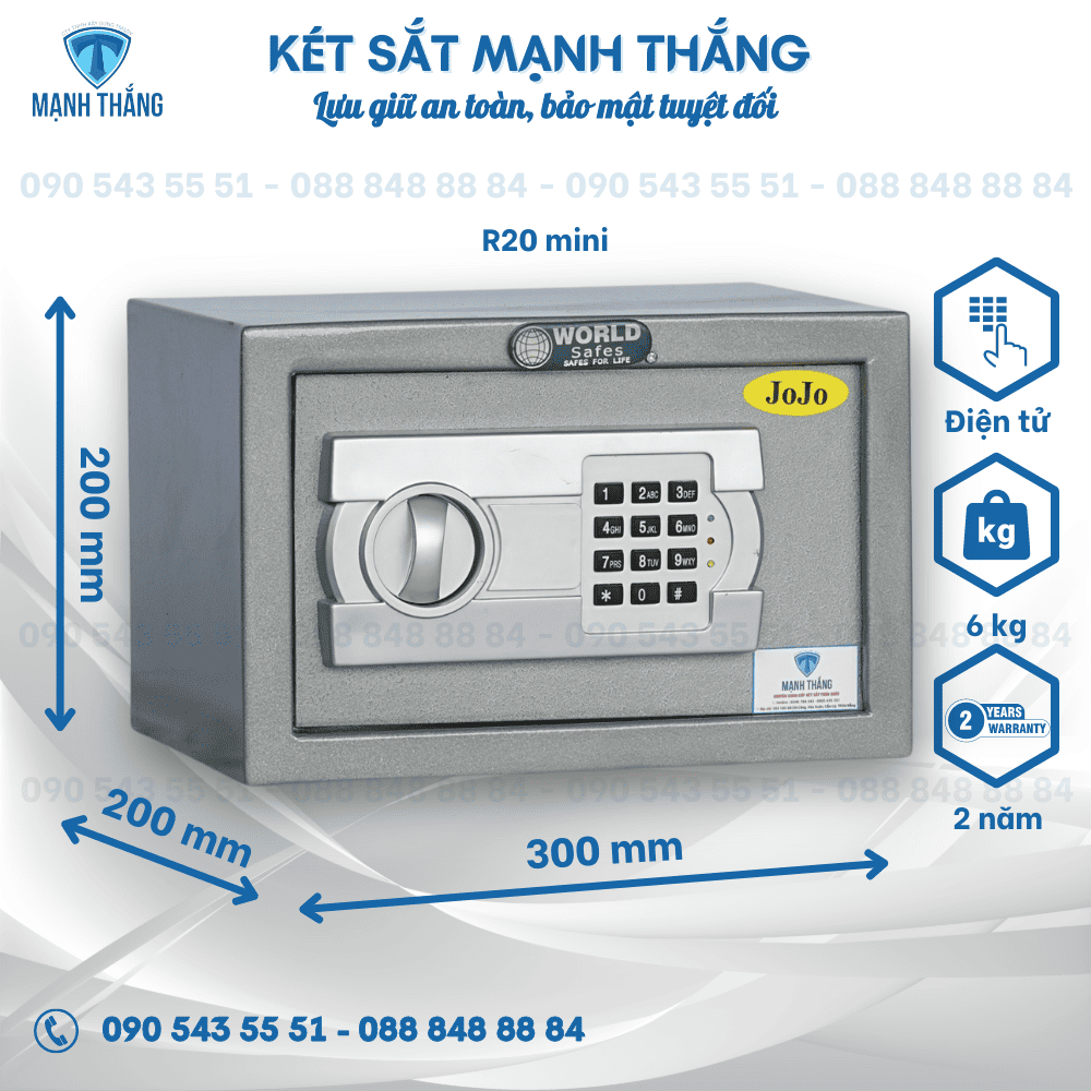 Két sắt Rise R20 Mini
