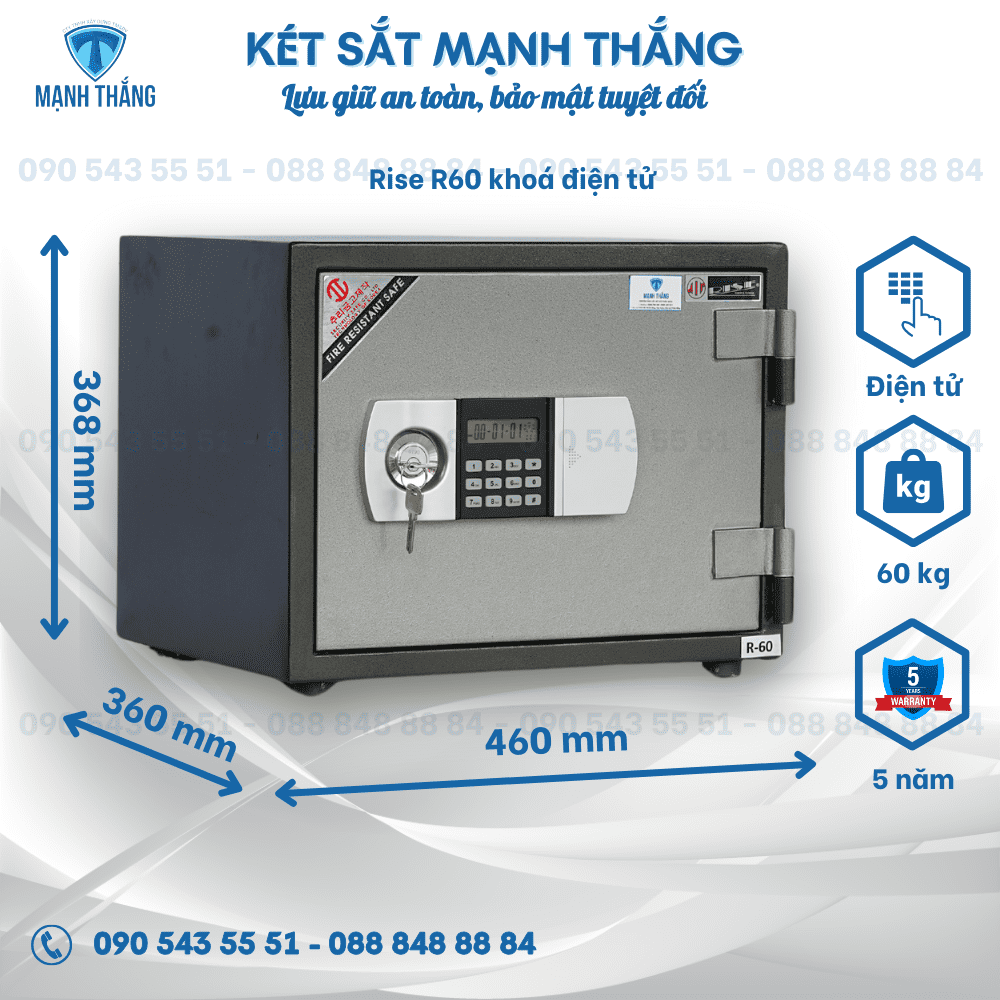 Két sắt Rise R60