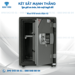 Két sắt Rise R70 điện tử