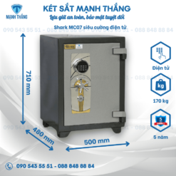 Két sắt Shark MC07 điện tử