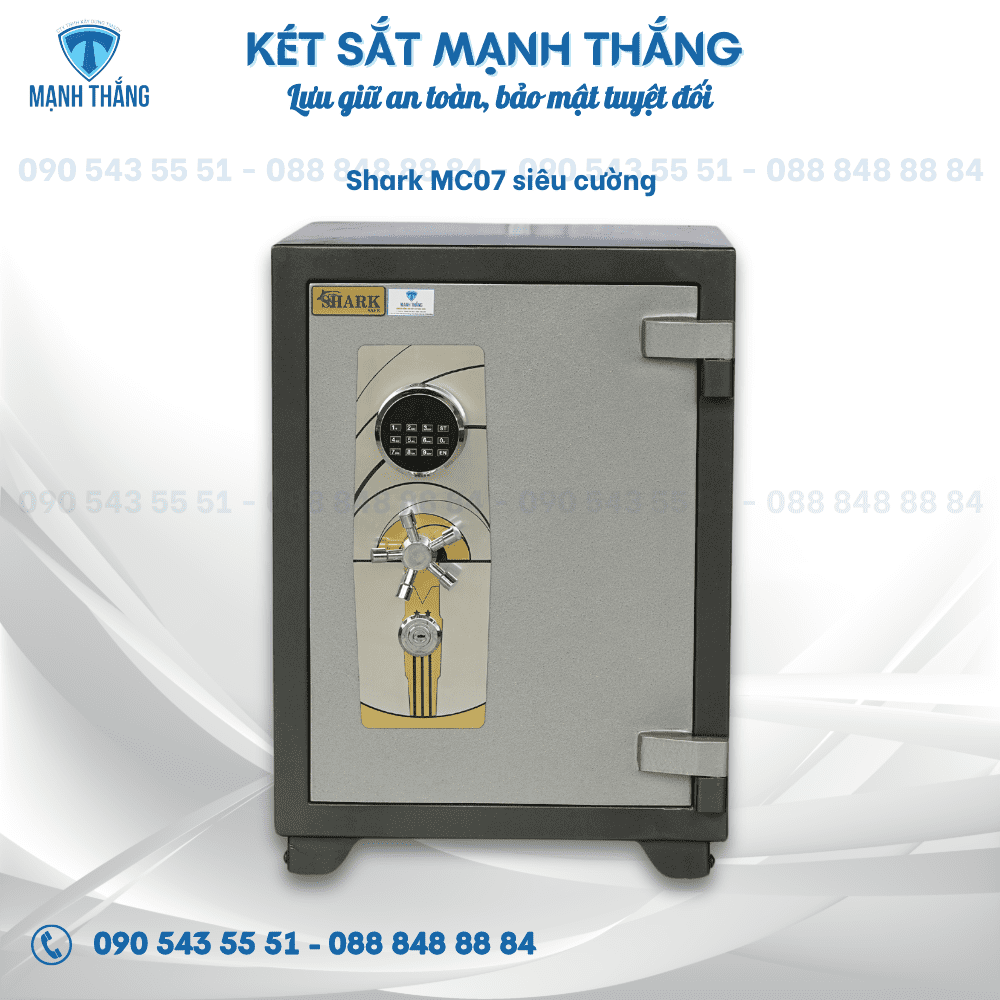 Két sắt Shark MC07 Siêu Cường Két sắt Shark MC07 siêu cường điện tử