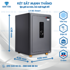 Két Sắt Truly Smart LX W1 Két sắt thông minh Truly LX W1 ghi