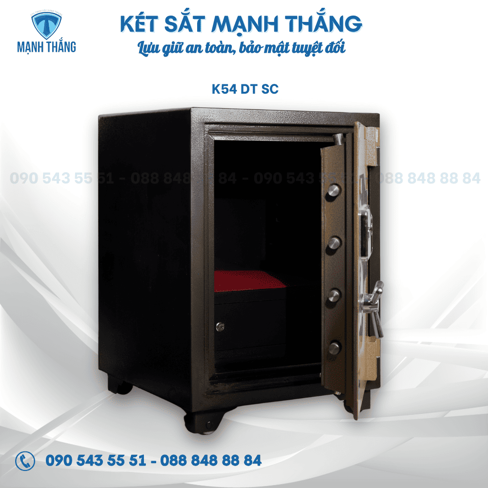 Két Sắt Việt Tiệp K54 Vân Tay Điện Tử Siêu Cường Két sắt siêu cường Việt Tiệp K54 vân tay