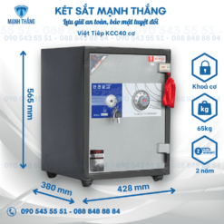 Két sắt Việt Tiệp KCC40 khóa cơ