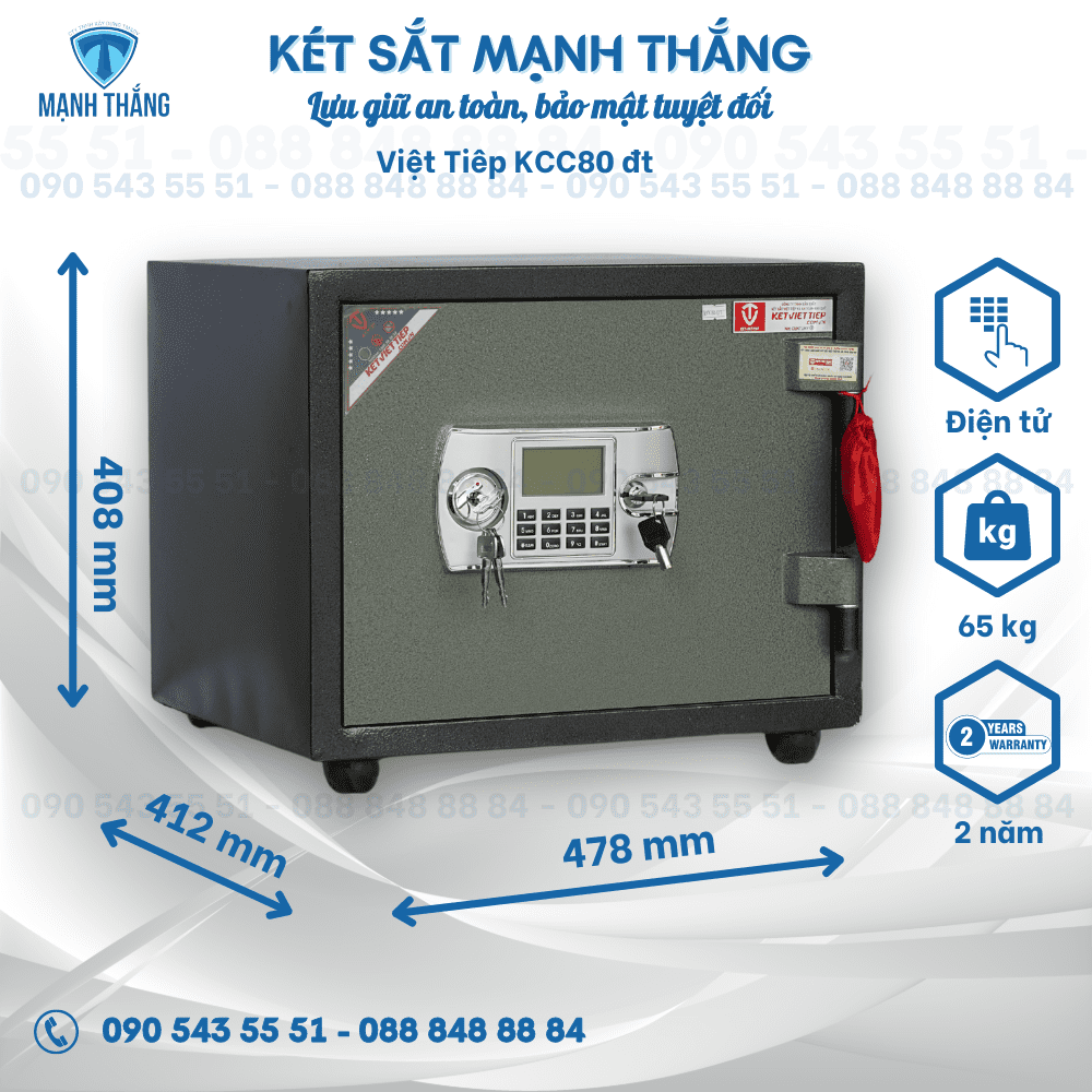 két sắt Việt Tiệp KCC80
