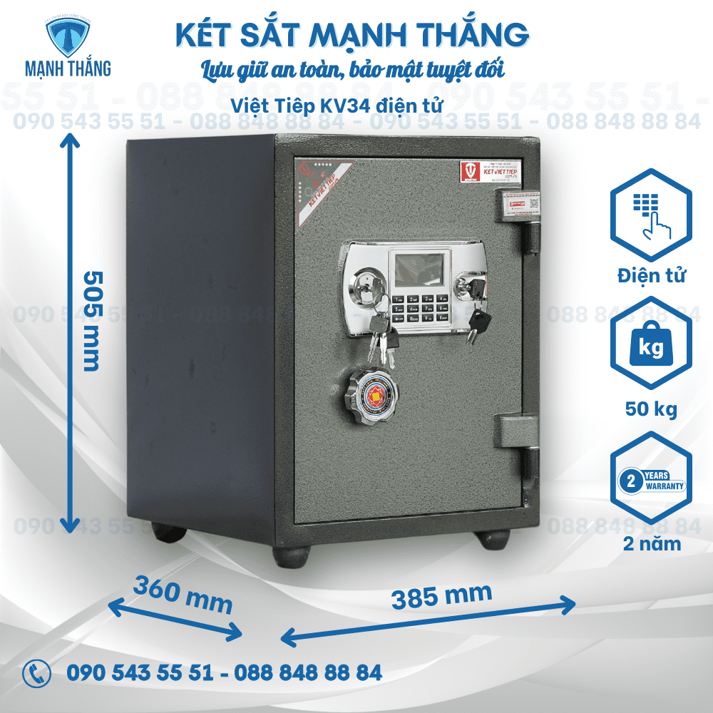 Két sắt Việt Tiệp KV34