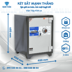 Két sắt Việt Tiệp KV54 khóa cơ