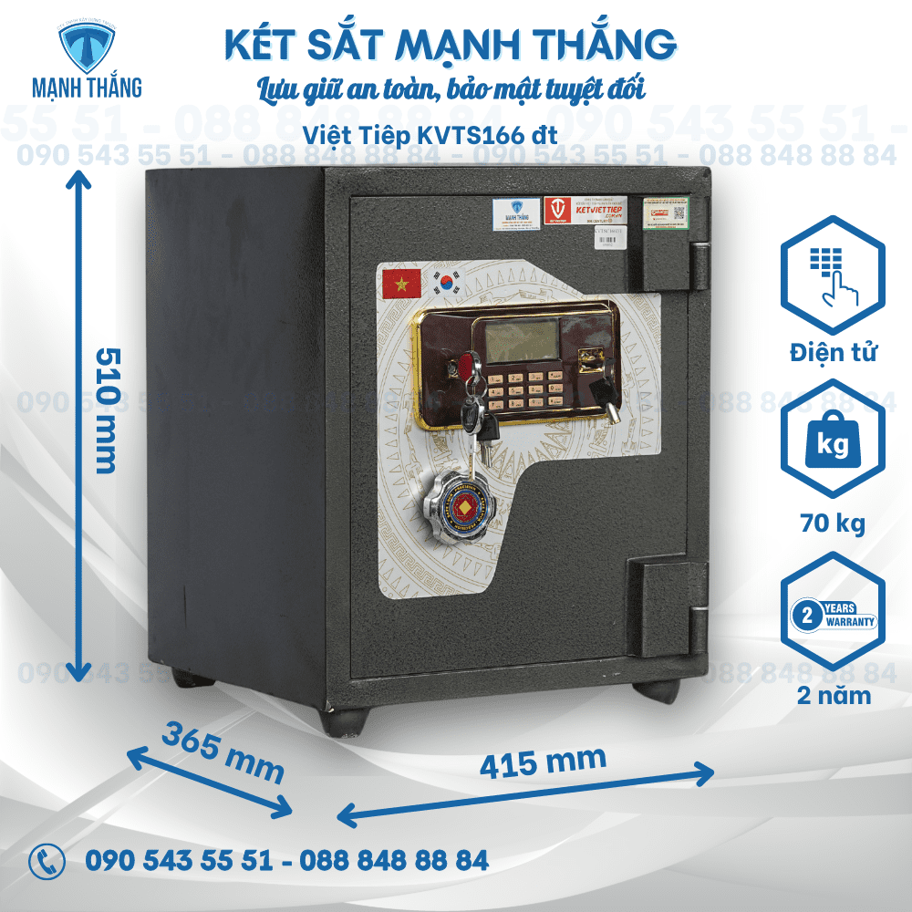 Két sắt Việt Tiệp KVTS166 điện tử