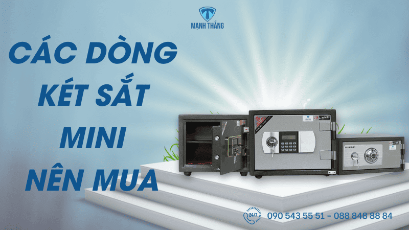 Top 10+ dòng két sắt nhỏ được yêu thích nhất