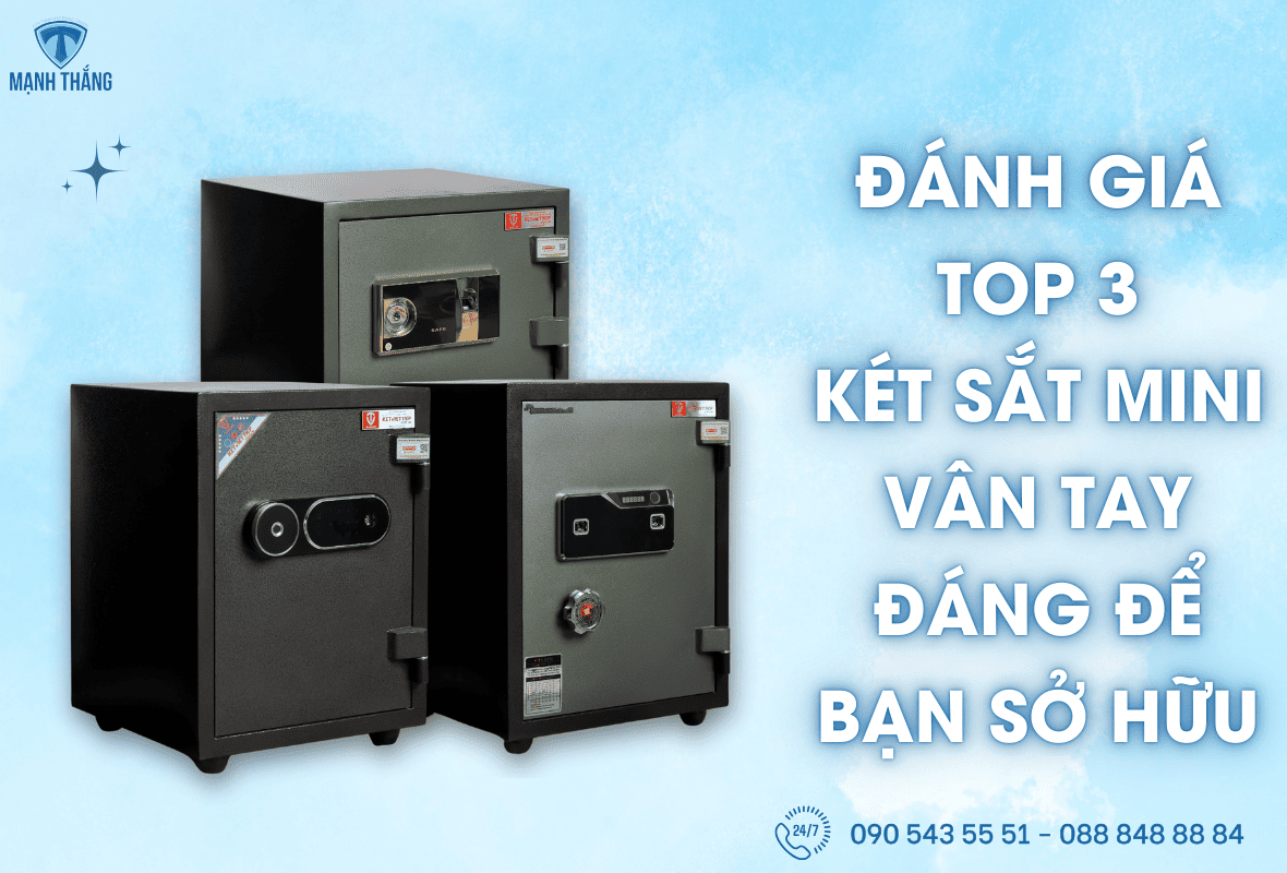 két sắt mini vân tay