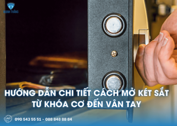 cách mở két sắt