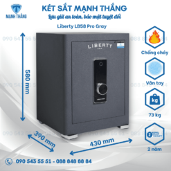 Két sắt Liberty LB58 Pro Két sắt Liberty LB58 Pro gray