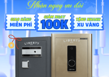 Ưu đãi mua két sắt Librety tháng 3