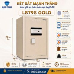 Két sắt Liberty LB79S gold